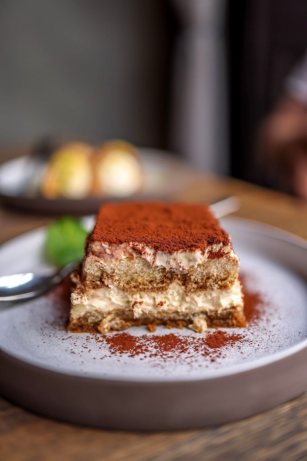 Hausgemachtes Tiramisu als Dessert