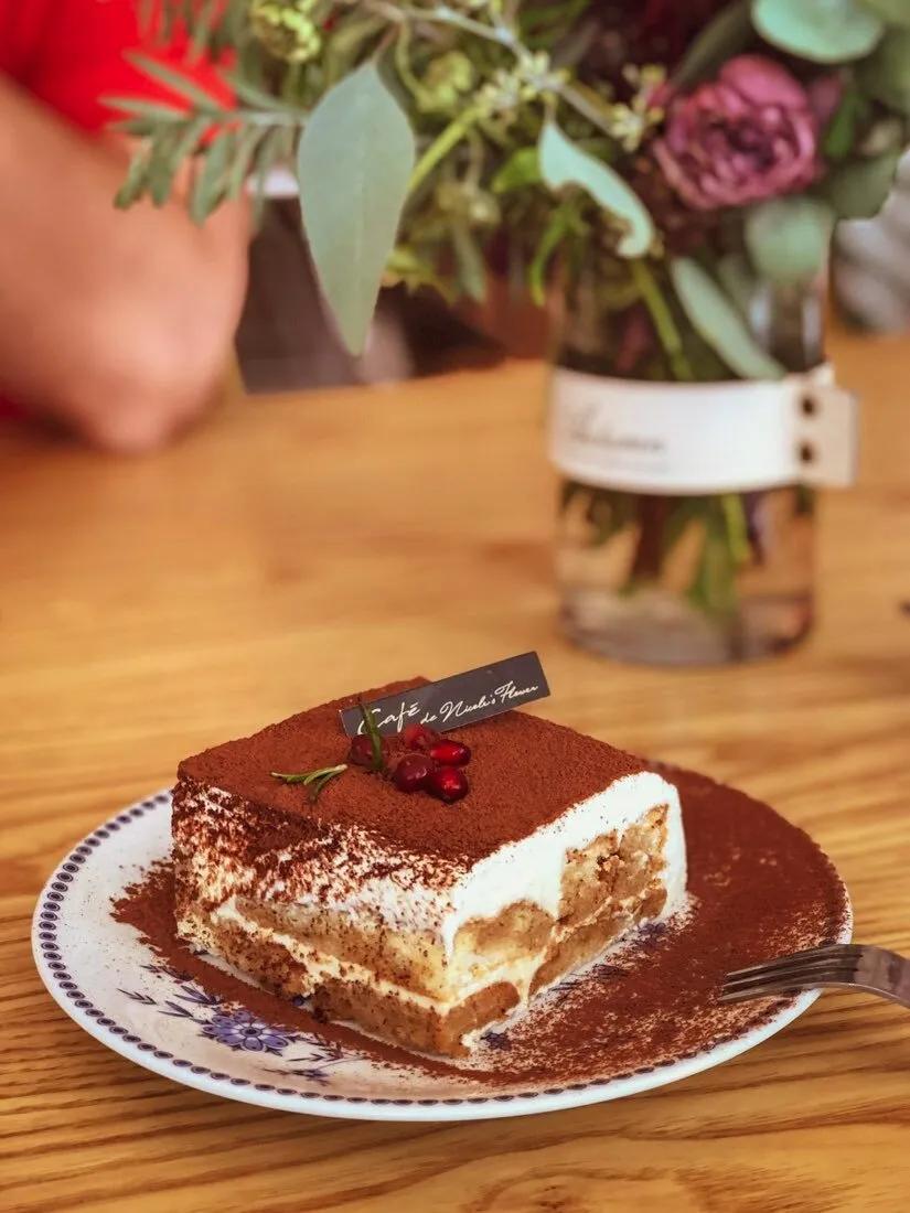 Hausgemachtes Tiramisu als Dessert